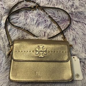 Tory Burch metallic cross body bag 💼